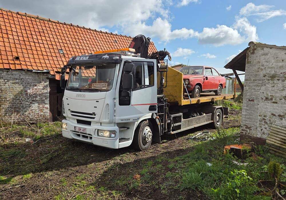 Oud ijzer prijs autowrak